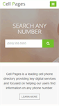 Mobile Screenshot of cellpages.com